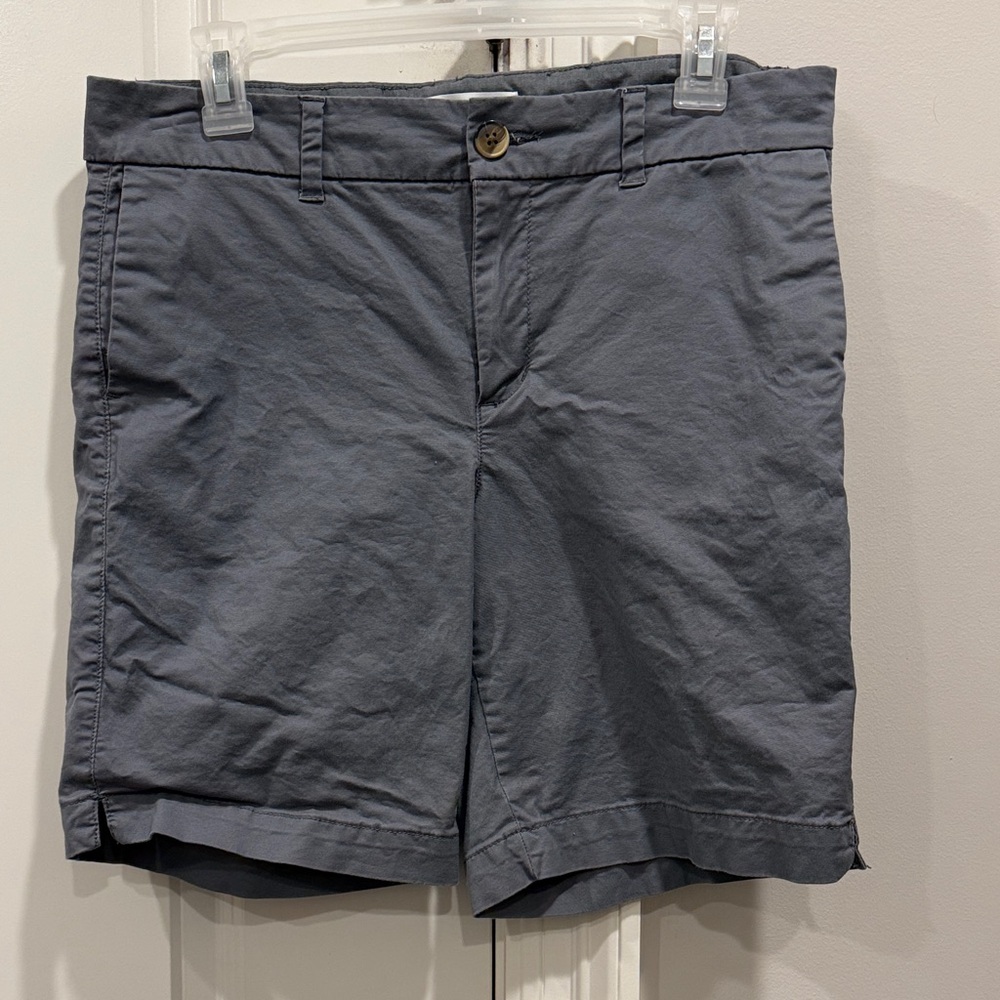 Old Navy Women's Gray Flat Front Shorts